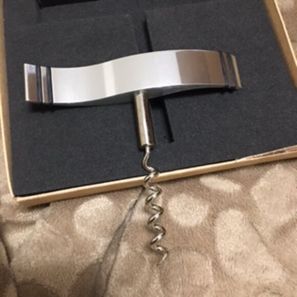 NEW Stainless Steel Cork Screw and Bottle Opener Set  Unique Design  GREAT GIFT - Picture 6 of 10